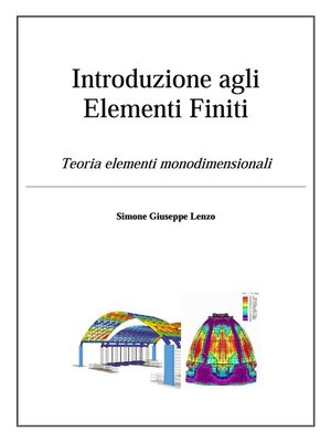 cover image of Introduzione agli Elementi Finiti